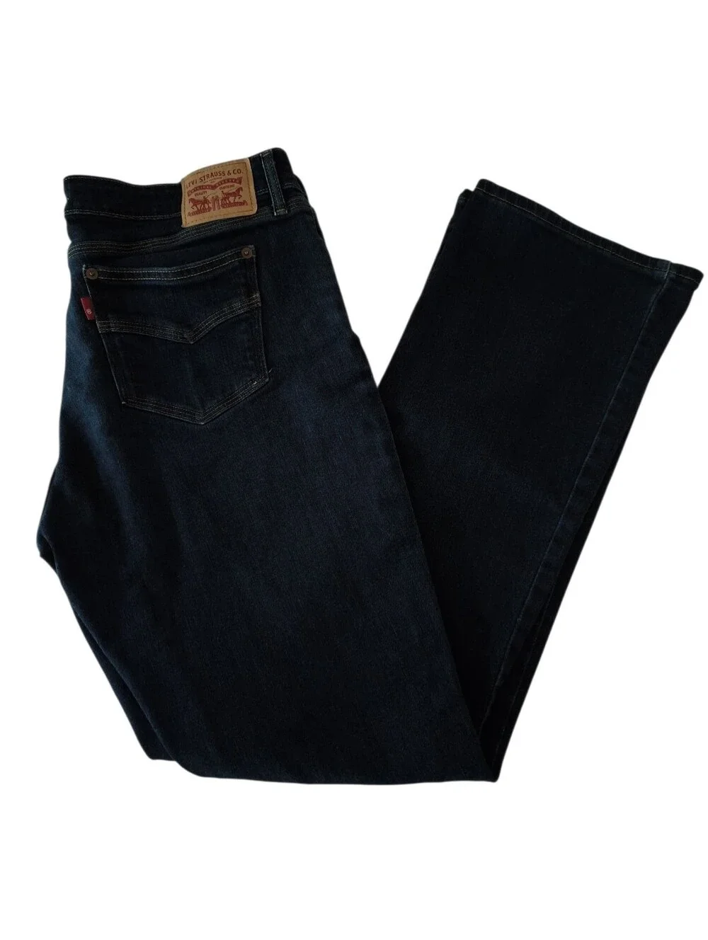 Levi's 715 Dark Wash Bootcut Jeans Size 33